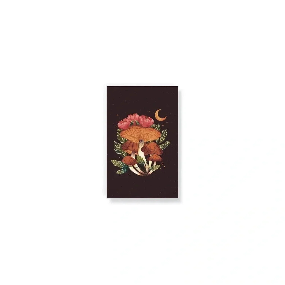 Midnight Mushroom Pocket Notebook - Lined by Denik - For Bundles Only
